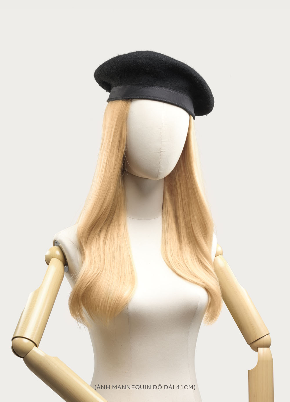 Tóc nối tại nhà Vàng Tẩy 40cm (ngang ngực)